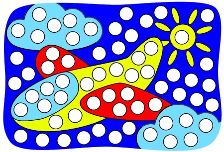 Пластилиновые заплатки для детей