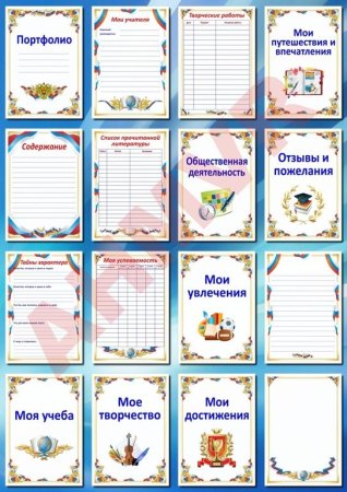 Портфолио ученика