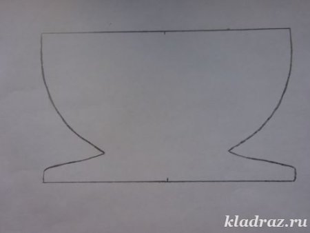 Корзинка для фруктов шаблон