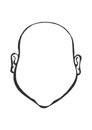 Пустое лицо для рисования