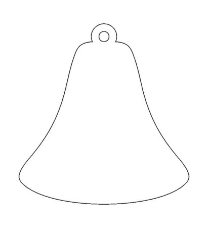 Колокольчик шаблон