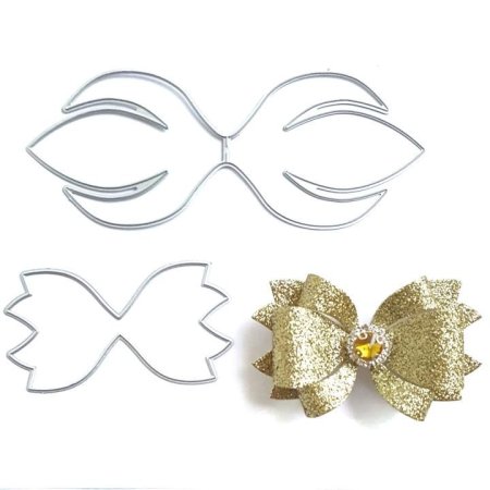 Выкройка бантика