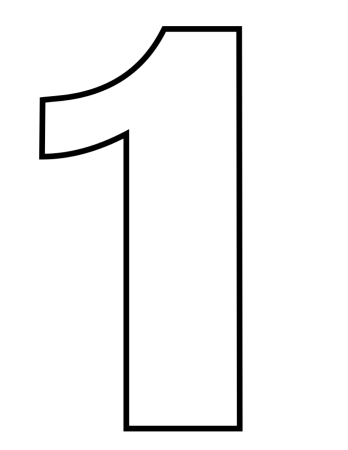 Цифра 1