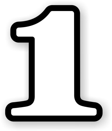 Цифра 1