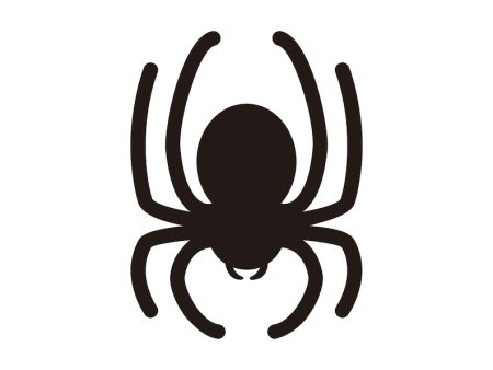 Паук силуэт