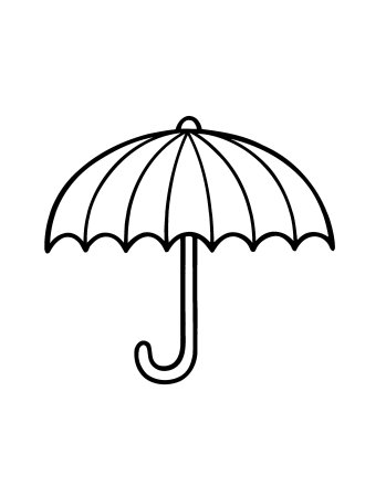 Шаблон зонт (47 фото)