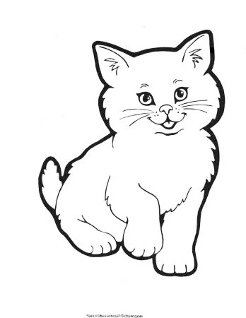 Аппликация кошка