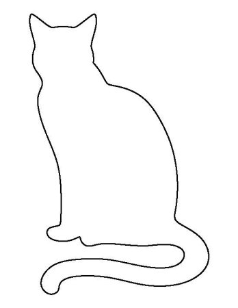 Аппликация "котик"
