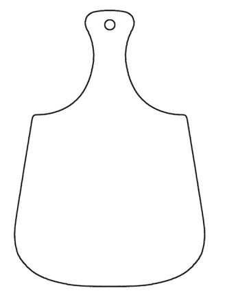 Контур разделочной доски