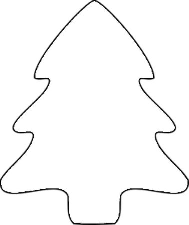 Шаблон елочки