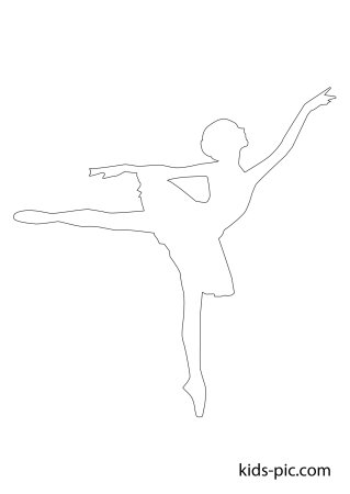 Поделка балерина