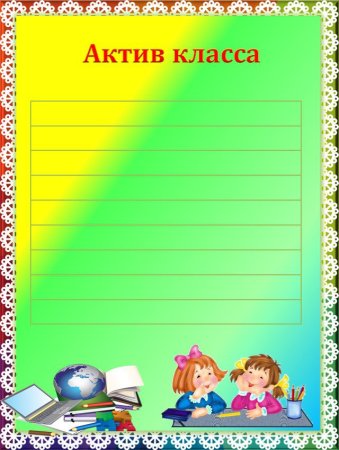 Актив класса