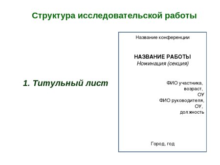 Титульный лист