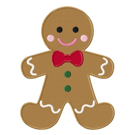 Gingerbread man раскраска для детей
