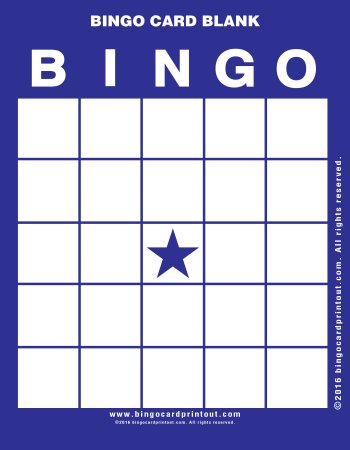 Bingo карточка