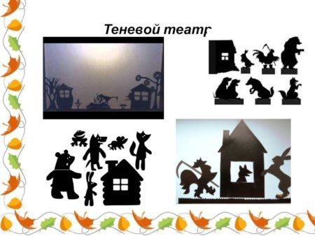 Теневой театр Сутеев под грибом