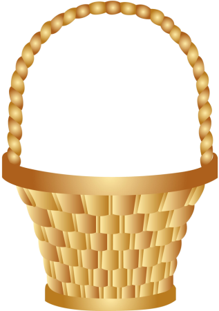 Корзинка раскраска