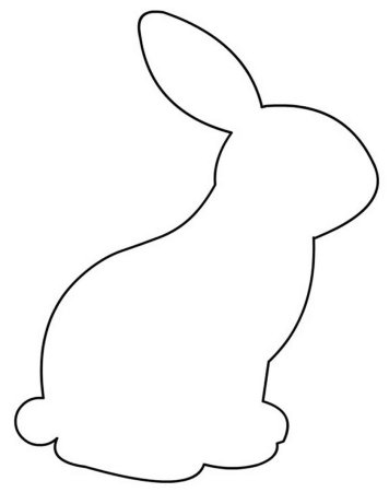 Шаблон кролика (49 фото)
