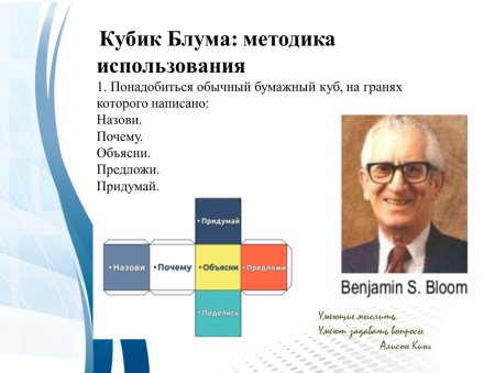 Метод кубик Блума