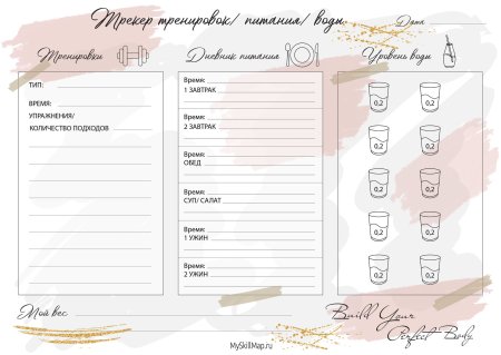 Планеры трекеры чек листы