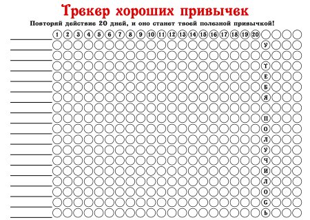 Трекер привычек