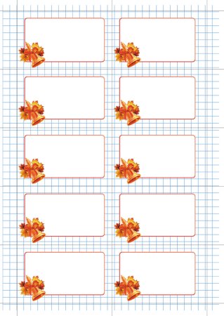 Бейджики для первоклассников