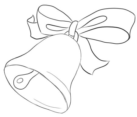 Колокольчик рисунок