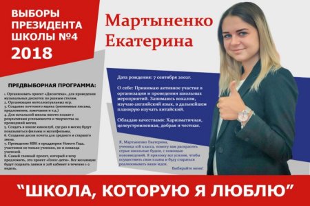 Предвыборная программа
