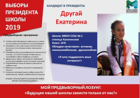 Выбор президента школы