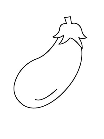 Баклажан рисунок