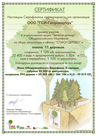 Грамота за сбор макулатуры шаблон