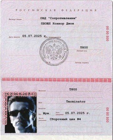 Игровой паспорт для ребенка