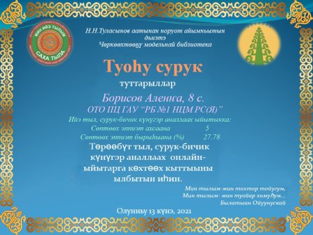 Рамка для сертификата