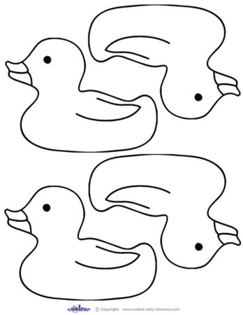 Силуэт утки
