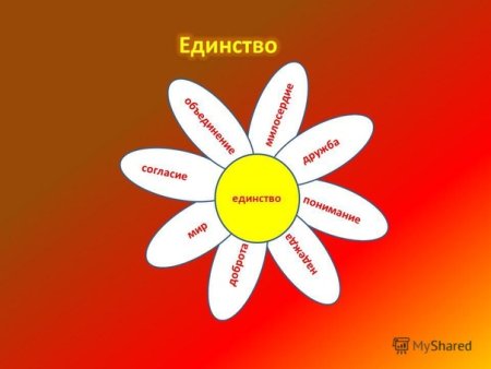 Лепестки с заданиями