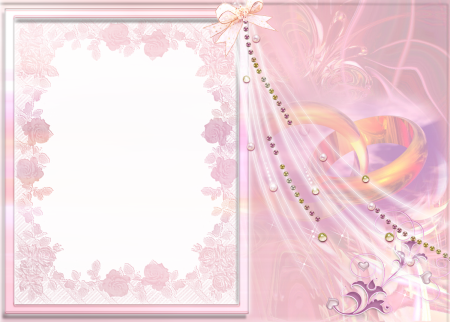 Свадебный фон для фотошопа