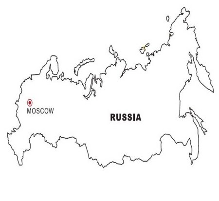 Шаблон карта россии (40 фото)