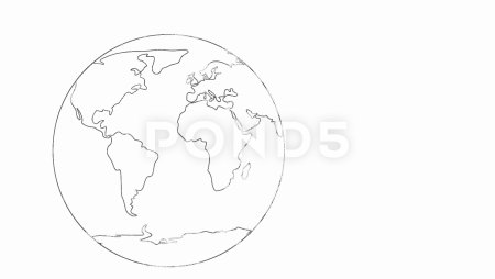 Шаблон шар земной (45 фото)