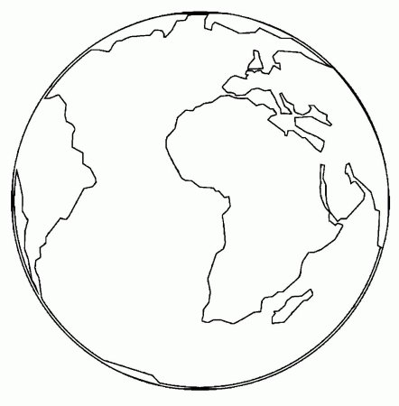 Раскрасить планету земля