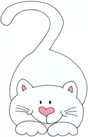 Силуэт кошки