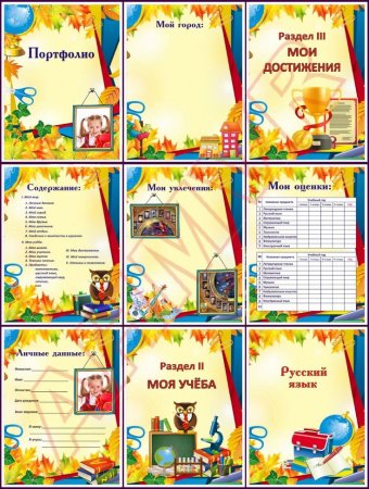 Портфолио ученика