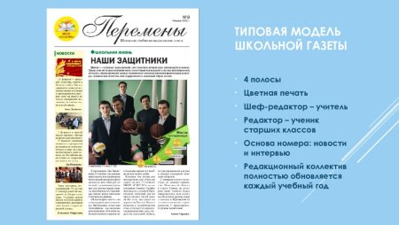 Пустой макет газеты