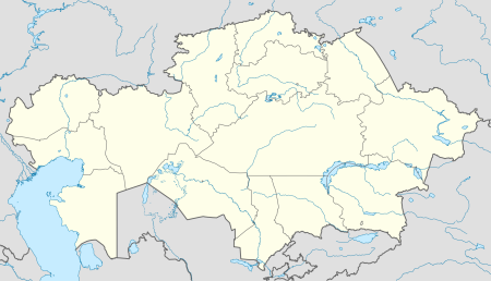 Географическая карта Казахстана