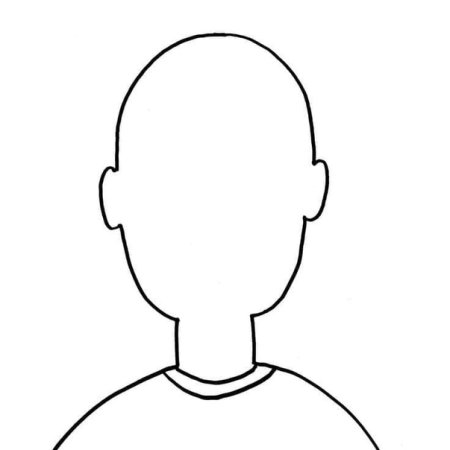 Заготовка для рисования лица