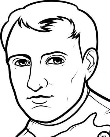 Контур лица для рисования для детей