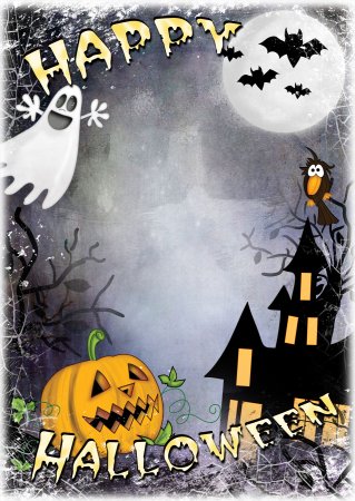 Фоторамки для Хэллоуина