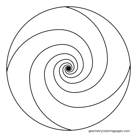 Шаблон спираль (44 фото)