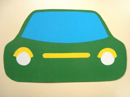Аппликация автомобиль