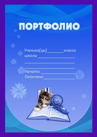 Портфолио ученика начальной школы