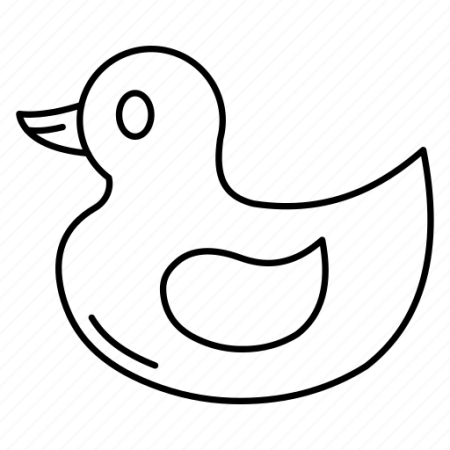 Шаблон уточки